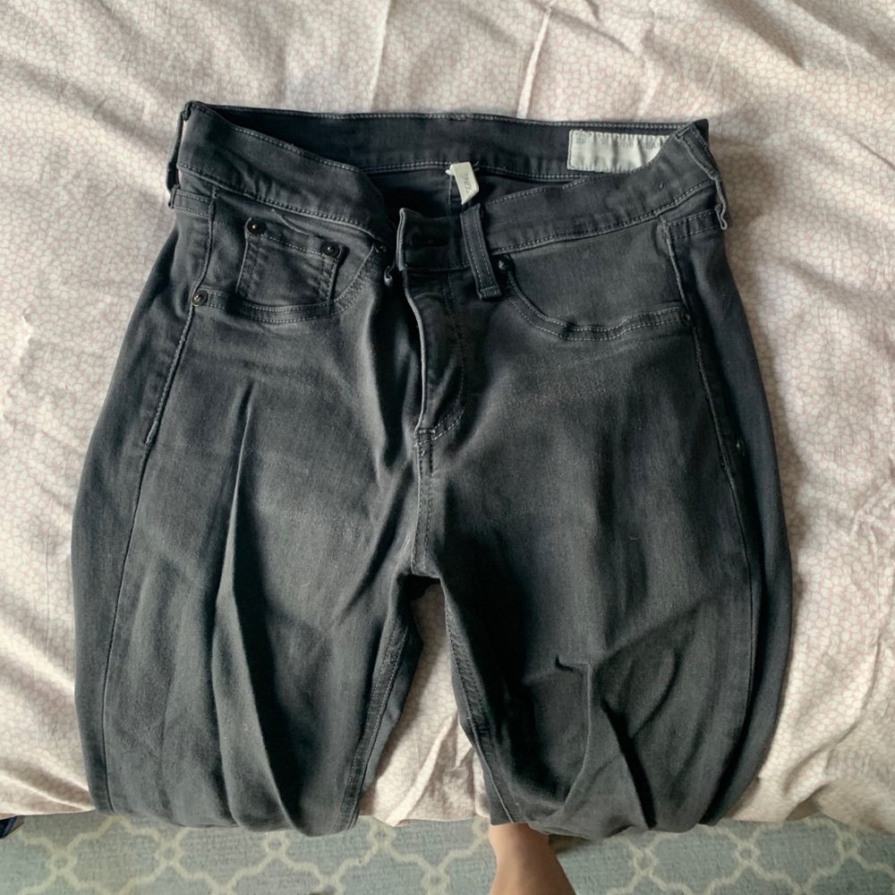 Rag & Bone gray skinny jeans